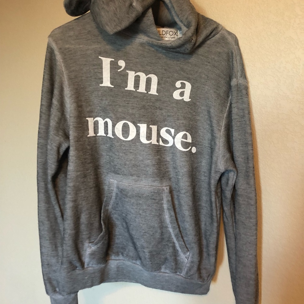 Wildfox I’m a mouse sweatshirt jumper